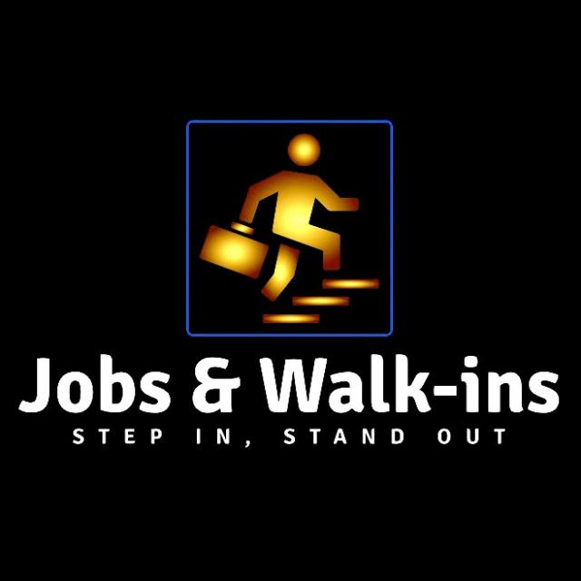 Verified Jobs, Walk‑Ins & Real Career Alerts